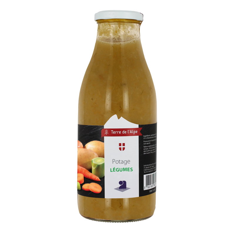 TERRE DE L'ALPE Soupe de Légumes - 970ml